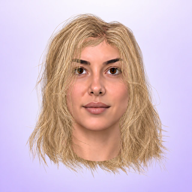 Color demonstration on the default 3D model