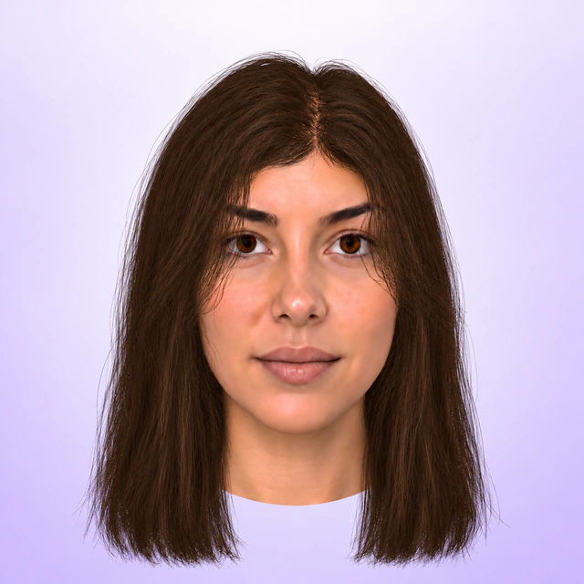Default model with long & straight